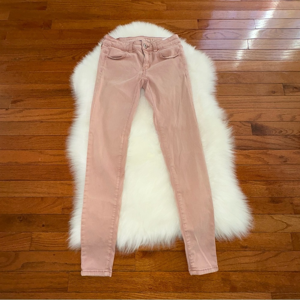 American Eagle Pink Skinny Jean (Soft material) size 2 regular.